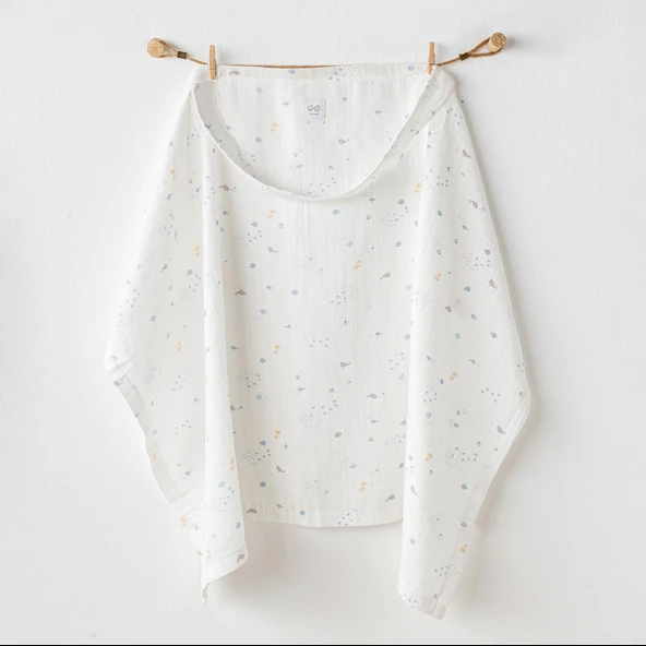 Bebek Emzirme Örtüsü Nursing Cover Muslin Home AC25874