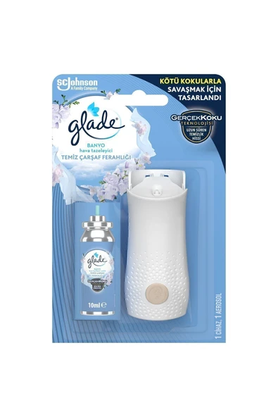 Banyo Hava Tazeleyici Cihaz Ve Yedek Temiz Çarşaf Ferahlığı, 10 ml - 2