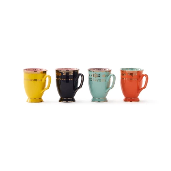 Pols Potten Grandpa 4 lü Mug Seti