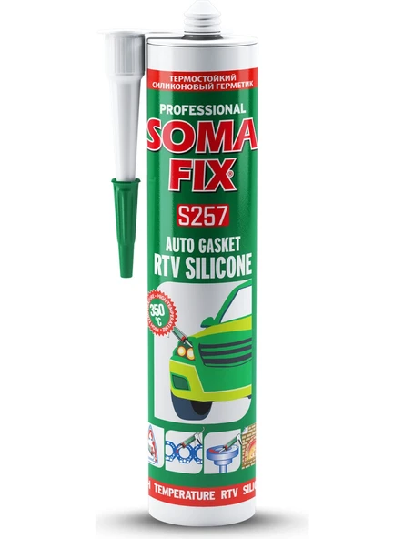 Somafix Somafıx Rtv Kırmızı Silikon 280 ml S257