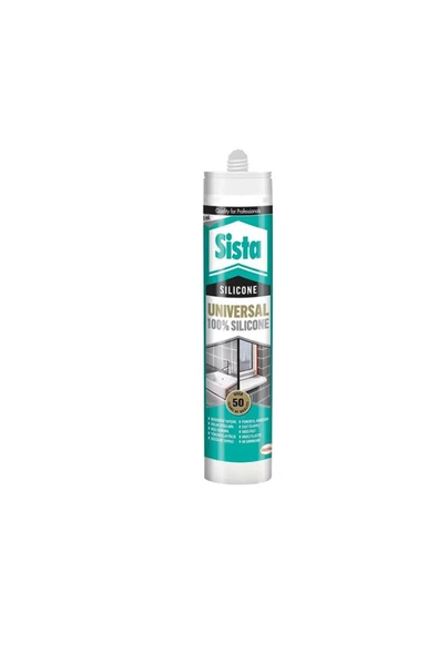 Sista Silikon Şeffaf 280 ML