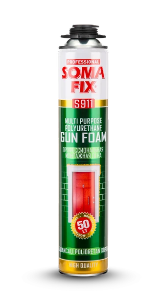SOMAFİX TABANCALI POLİÜRETAN KÖPÜK S911