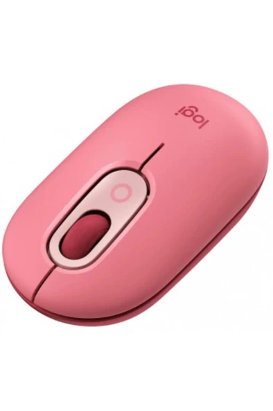 Logitech POP Emoji 910-006548 Pembe Sessiz Optik Kablosuz Mouse - 3