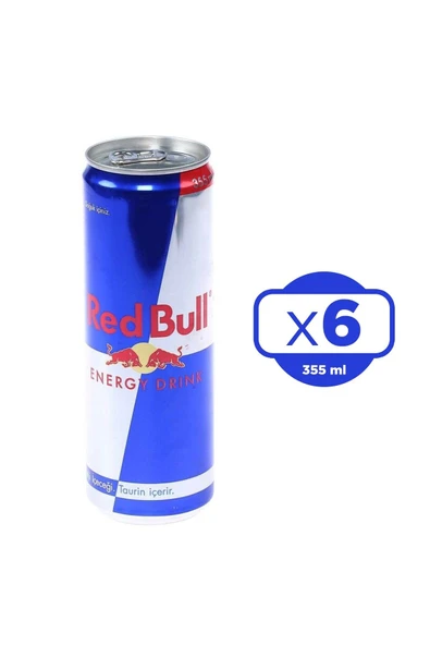 Red Bull Enerji İçeceği 6 X 355 Ml