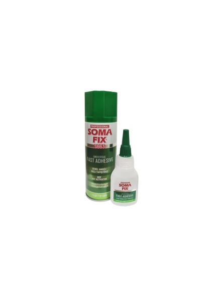 Somafix Genel Amaçlı Hızlı Yapıştırıcı S663 - 200ML + 50GR - 1