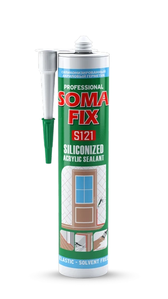 SOMAFİX AKRİLİK SİLİKONİZE MASTİK - S121