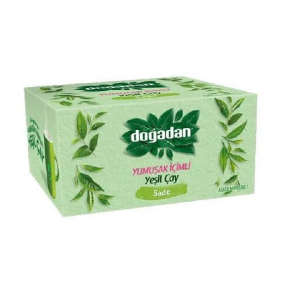 DOĞADAN YEŞİL BİTKİ ÇAYI YUMUŞAK İÇİMLİ SADE 20 SÜZEN POŞET 22GR - Resim 2