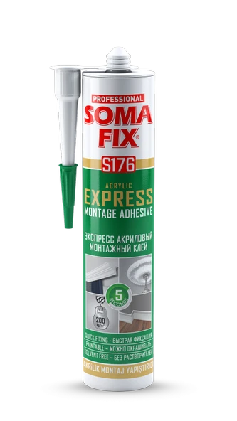 SOMAFİX AKRİLİK EKSPRES MONTAJ YAPIŞTIRICI - S176