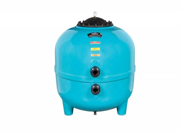 Gemaş FILTRONE L Plastik Havuz Kum Filtresi Vanalı 760 mm Geniş Kapak 22 m3/h-ToptancıyızBiz - 3