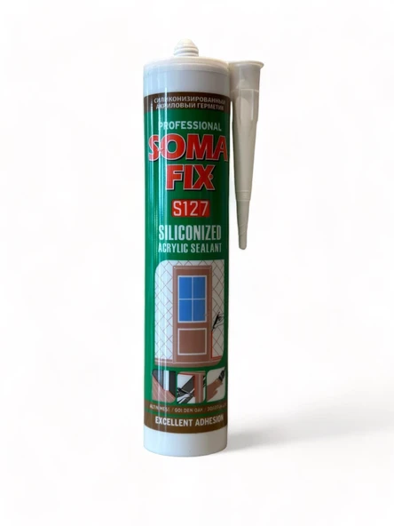 Somafix S127 Akrilik Silikonize Mastik Altın Meşe 310 ML