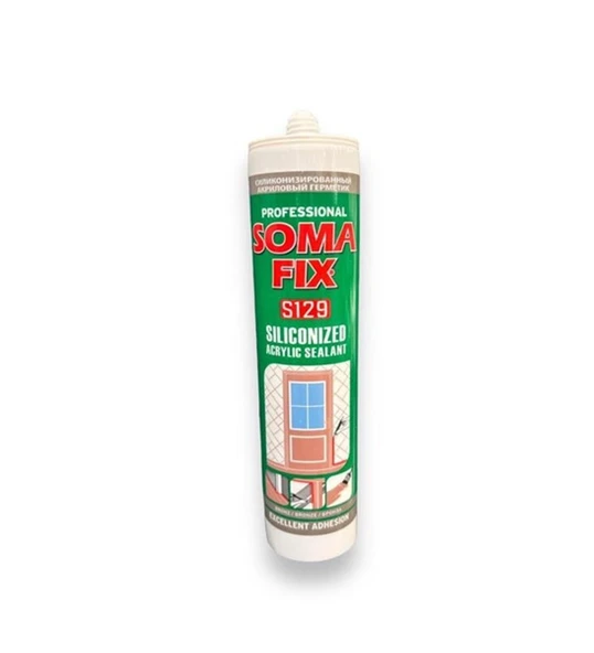 Somafix S129 Akrilik Silikonize Bronz Mastik