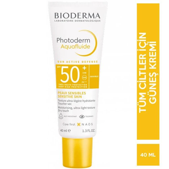 Bioderma Photoderm Aquafluid SPF50+ Dry Touch 40 ml - Diş Beyazlatıcı Köpük hediye