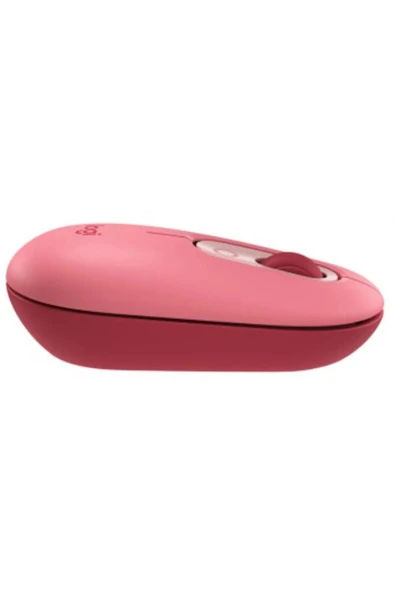 Logitech POP Emoji 910-006548 Pembe Sessiz Optik Kablosuz Mouse - 4