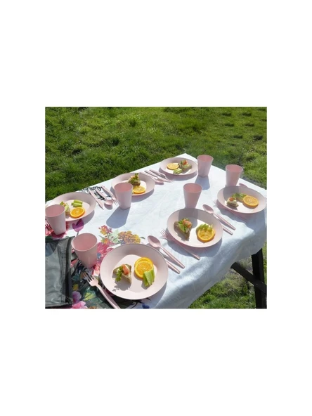 Saban Piknik Seti Kare Pembe 31 Parça - 4