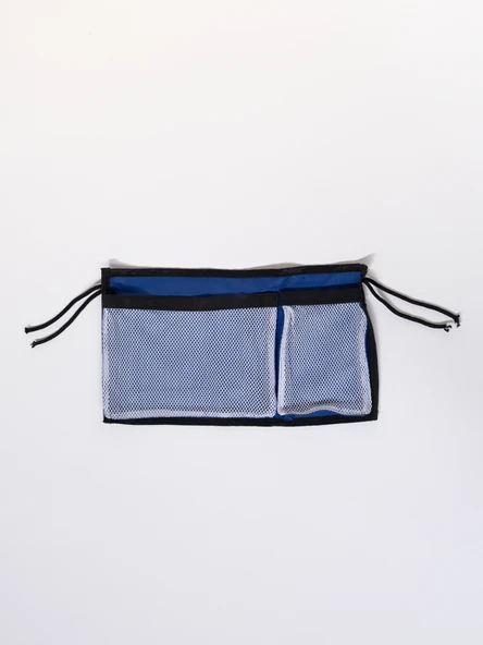 Ecm Proger Sırt Ayarlı Katlanır Yastıklı Minderli Çanta Bölmeli Lüks Şezlong-Saks Mavi - 3