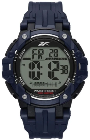 REEBOK RV-CRO-G9-PGIG-BG LACİVERT SİLİKON KORDON DİJİTAL ERKEK KOL SAATİ