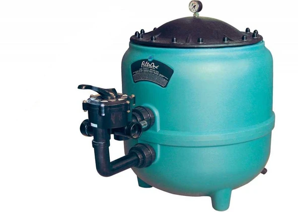 Gemaş FILTRONE L Plastik Havuz Kum Filtresi 1000 mm Geniş Kapak 40 m3/h - 2