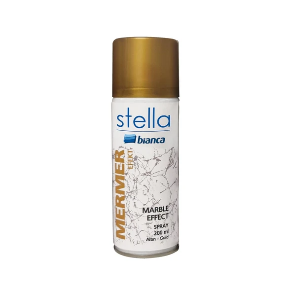 Bianca Stella Mermer Efekt Altın Sprey 200 Ml - 1