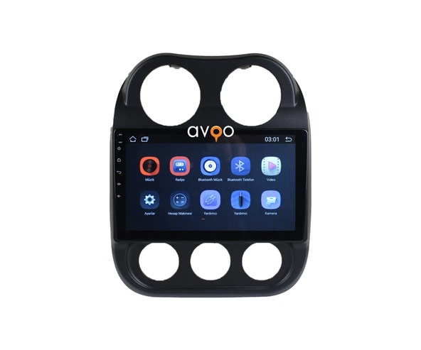 JEEP COMPASS 2010-2015 10 İNÇ 6-64 - Resim 2