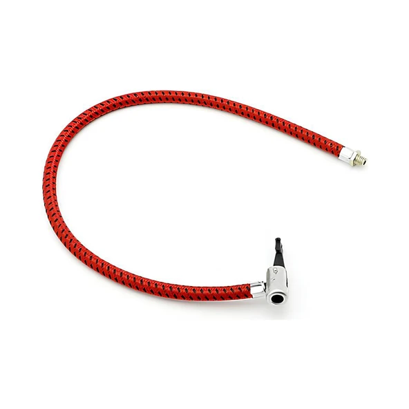 Bisiklet Pompası Hortumu Yedeği 1 Adet Kopmaz Sağlam 50 cm Standart - Resim 4