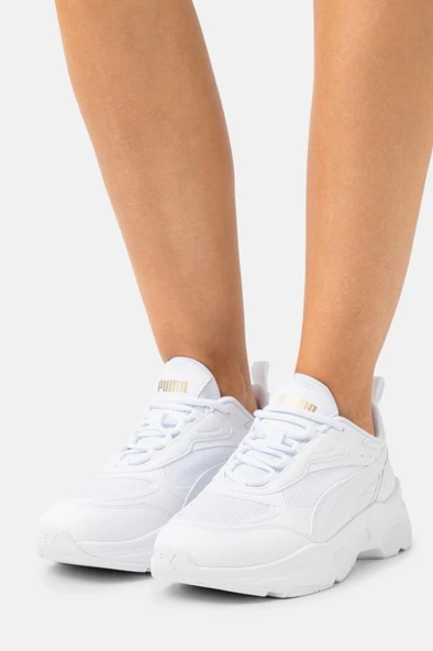 Puma Cassia 384647 01 Kadın Yürüyüş ve Koşu Ayakkabısı Beyaz 36-40