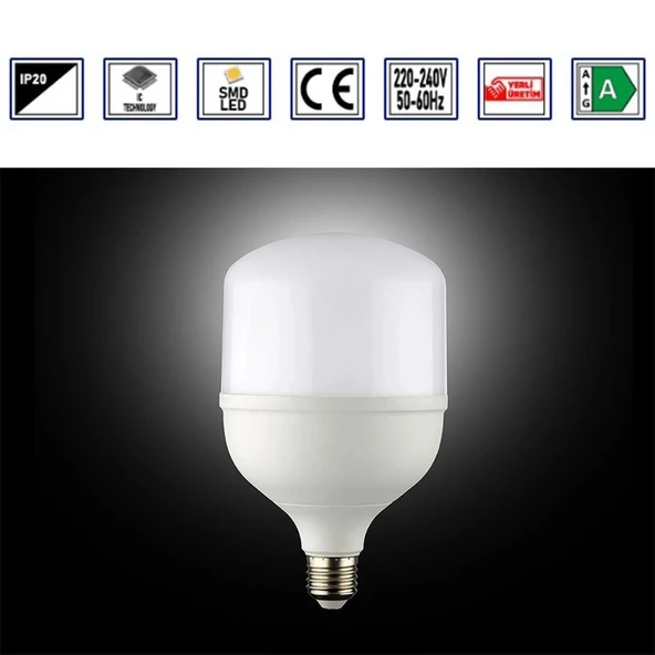 Noas Led Torch Ampul 50w 6500k Beyaz - 2