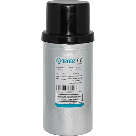 TMK-0.5 (230V) 0,5kVAr Monofaze Alçak Gerilim Güç Kondansatörü