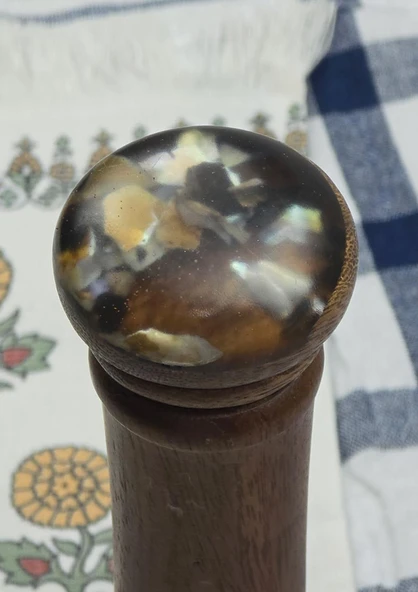 Akasya Baharat Öğütücü - Değirmenli Tuzluk - 25 CM - 4