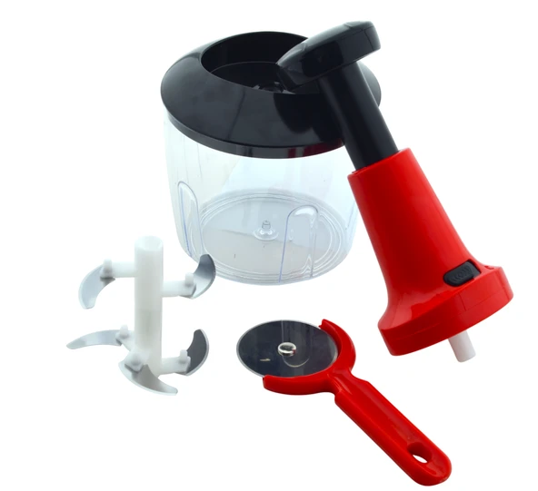 Basmalı Doğrayıcı 5 Bıçaklı El Rondosu ve Hamur Kesme Ruleti (7x16,5cm) - 10