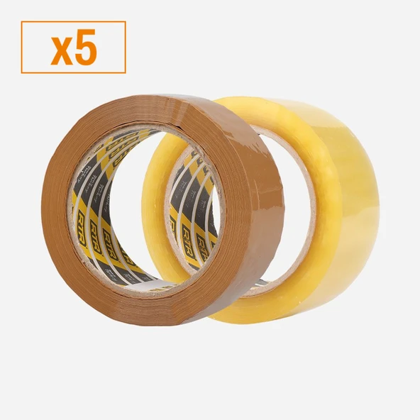 Rtrmax RNL45100 Koli Bandı(akrilik) 100 Mt*45 Mm-şeffaf (x5)