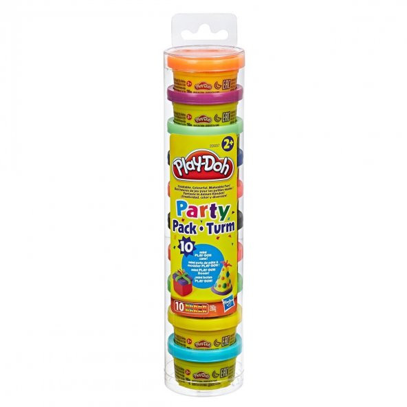 22037 Play-Doh Bonbon Parti Seti 10lu Oyun Hamuru