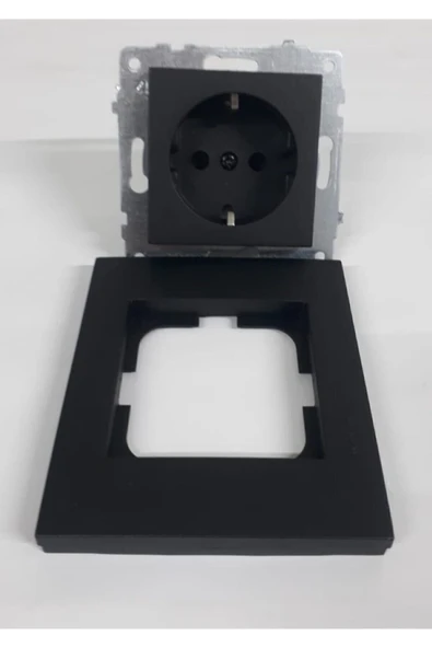 Grano Siyah Topraklı Priz - 2