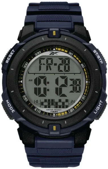 REEBOK RV-WHE-G9-PNPN-WY LACİVERT SİLİKON KORDON DİJİTAL ERKEK KOL SAATİ