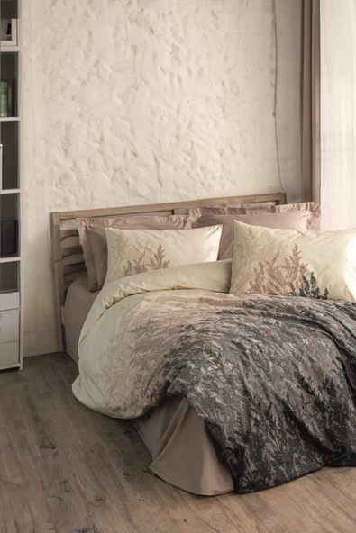 Cotton Box Dual Tek Kişilik Nevresim Takımı Lindon Bej - Resim 2