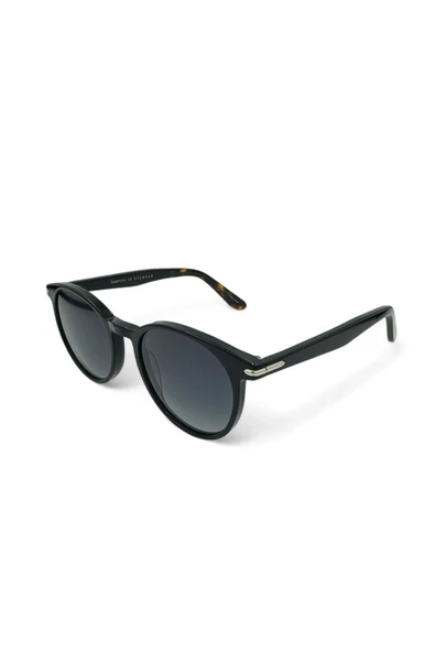 Gri Lensli Siyah Aviator Güneş Gözlüğü - 2