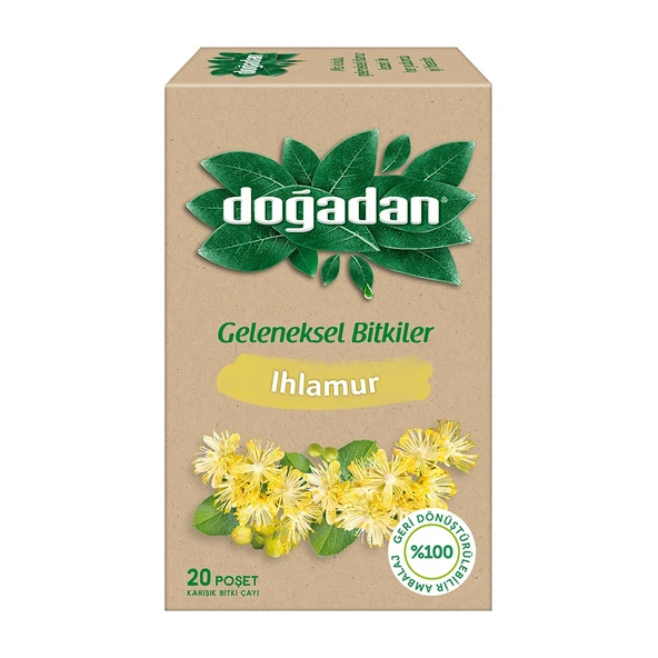 DOĞADAN IHLAMUR BİTKİ ÇAYI 18 SÜZEN POŞET 28,80GR - Resim 2