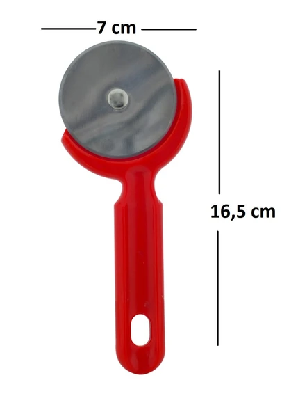 Basmalı Doğrayıcı 5 Bıçaklı El Rondosu ve Hamur Kesme Ruleti (7x16,5cm) - 5