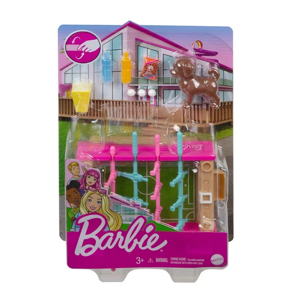 GRG75 Barbie'nin Ev Dekorasyonu Oyun Setleri / Asorti Seçilemez.