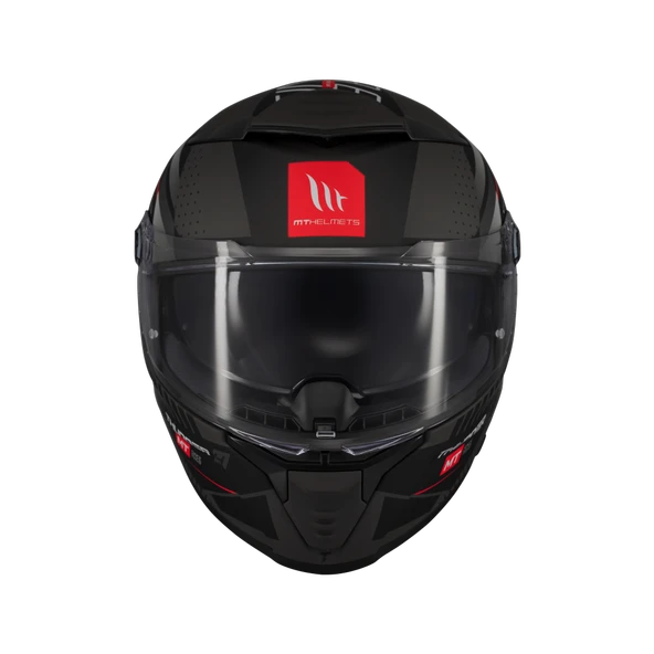 KASK MT THUNDER 4 SV LUMİNENCE D1 MAT GRİ/SİYAH - 5