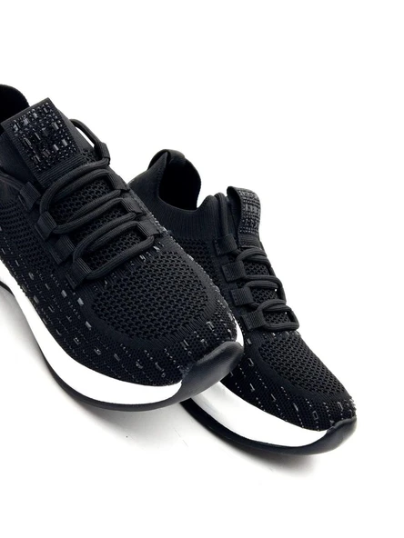 Guja 25Y388 Kadın Streç Triko Taşlı Spor Ayakkabı - 5