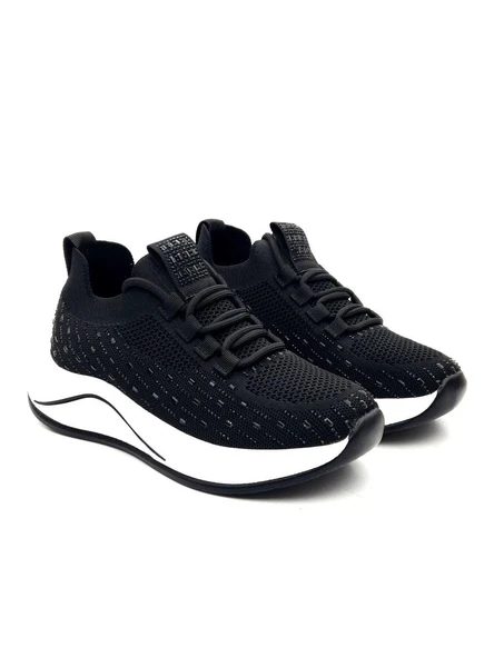 Guja 25Y388 Kadın Streç Triko Taşlı Spor Ayakkabı - 2