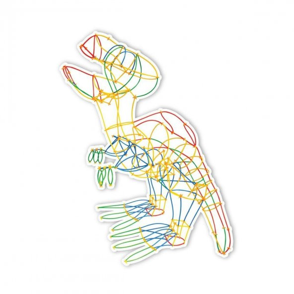 03680 Dede, Plus Bambu Çubuklar - 300 Parça - Resim 3