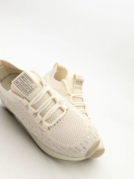 Guja 25Y388 Kadın Streç Triko Taşlı Spor Ayakkabı - 10