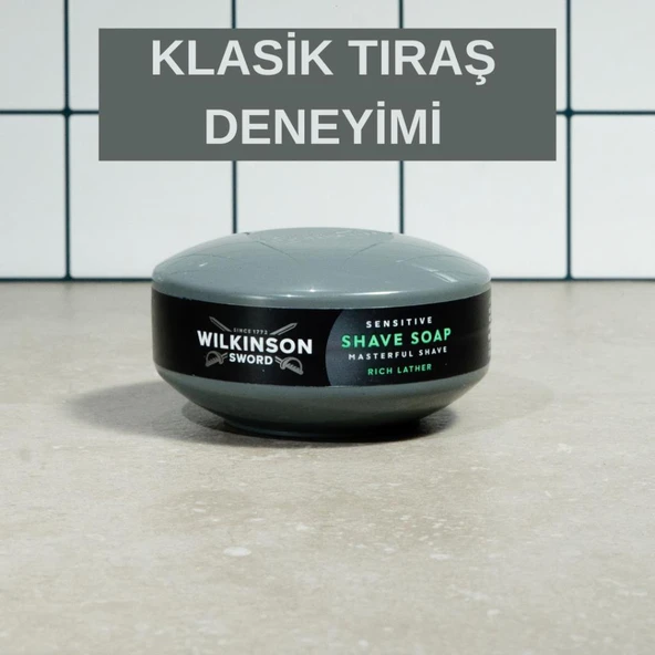 Wilkinson Sword Sensitive Tıraş Kase Sabunu - 125g - 4