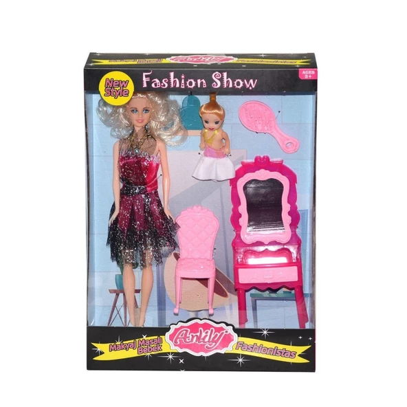 02412 Oydaş, Anlily Makyaj Masalı Bebek / +3 yaş - Resim 2