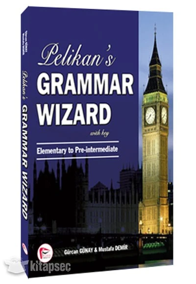 Pelikans Grammar Wizard 1 With Key Elementary to Pre intermediate Pelikan Yayınları