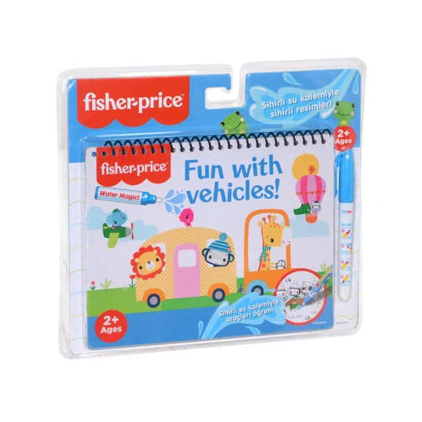 ST00379 Gepet, Fisher Price Sihirli Boyama Kitabı-1 Adet Stokta Olan Gönderilir