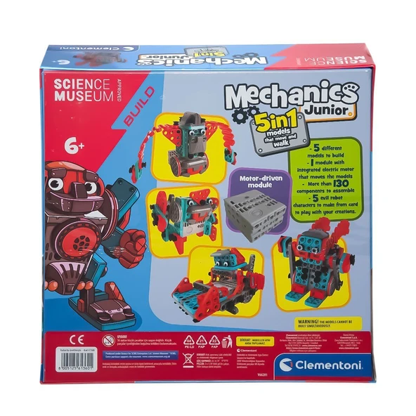 61360TR Mechanics Junior Hareketli Robotlar 5in1 +6 yaş - 3