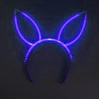 Karanlıkta Yanan Fosforlu Glow Taç 6 Renk 6 Adet - 4