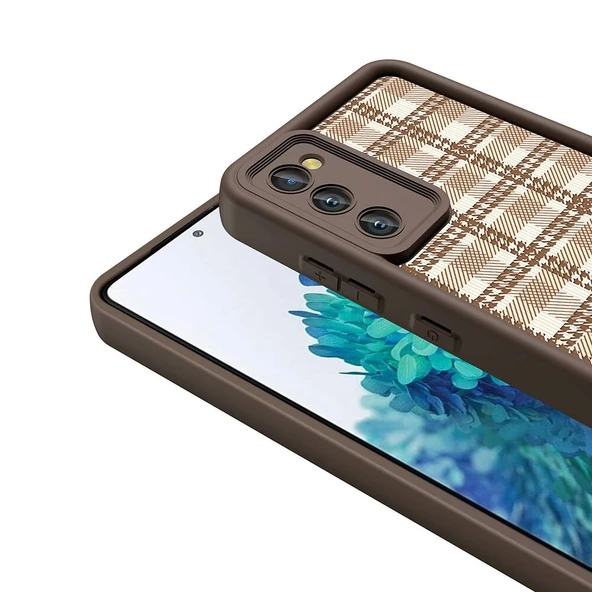 Samsung S20 FE Kılıf Kamera Korumalı Baskılı Arka Yüzey Klas Kapak - Resim 6